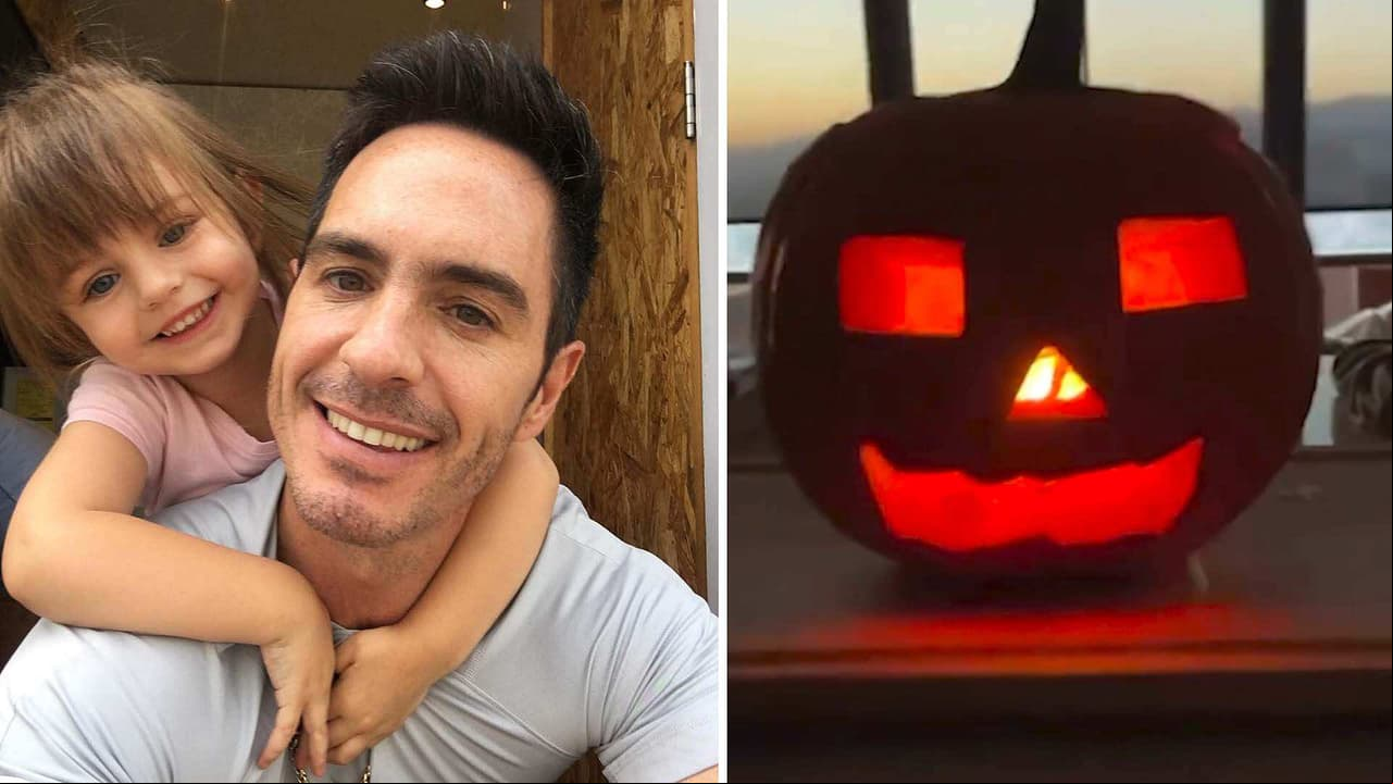 Mauricio Ochmann y Kailani desatan ternura al mostrar cómo se preparan para Halloween
