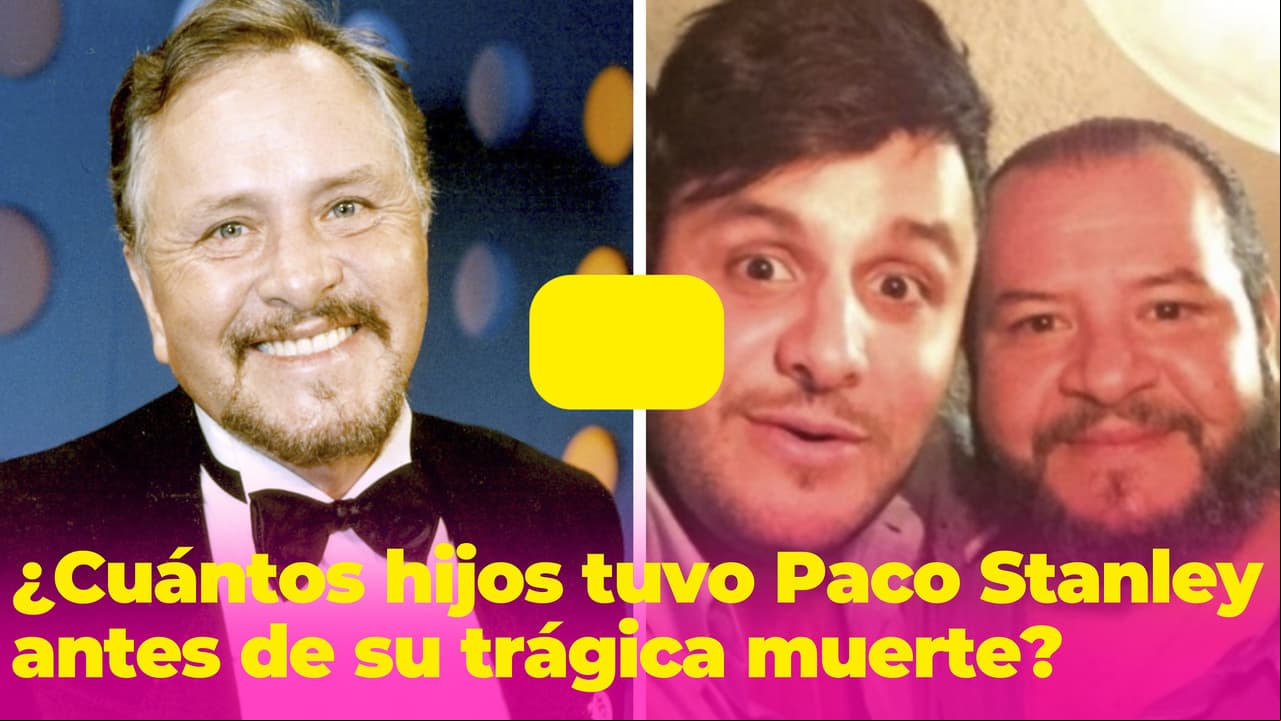 Paco Stanley tuvo 4 hijos antes de su trágica muerte: esto se sabe sobre ellos