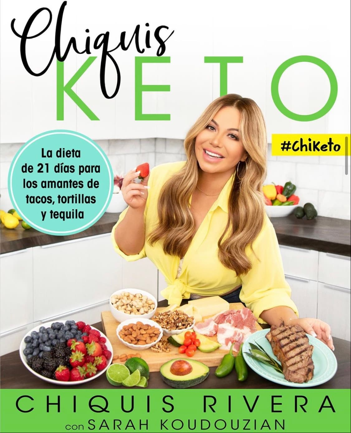 Es así como a casi dos años de haber iniciado con la dieta cetogénica o keto diet en inglés, hoy martes 4 de agosto, Chiquis Rivera marca un nuevo capítulo en su carrera como autora de 'Chiquis Keto', un libro en el que comparte recetas y tips para seguirla.