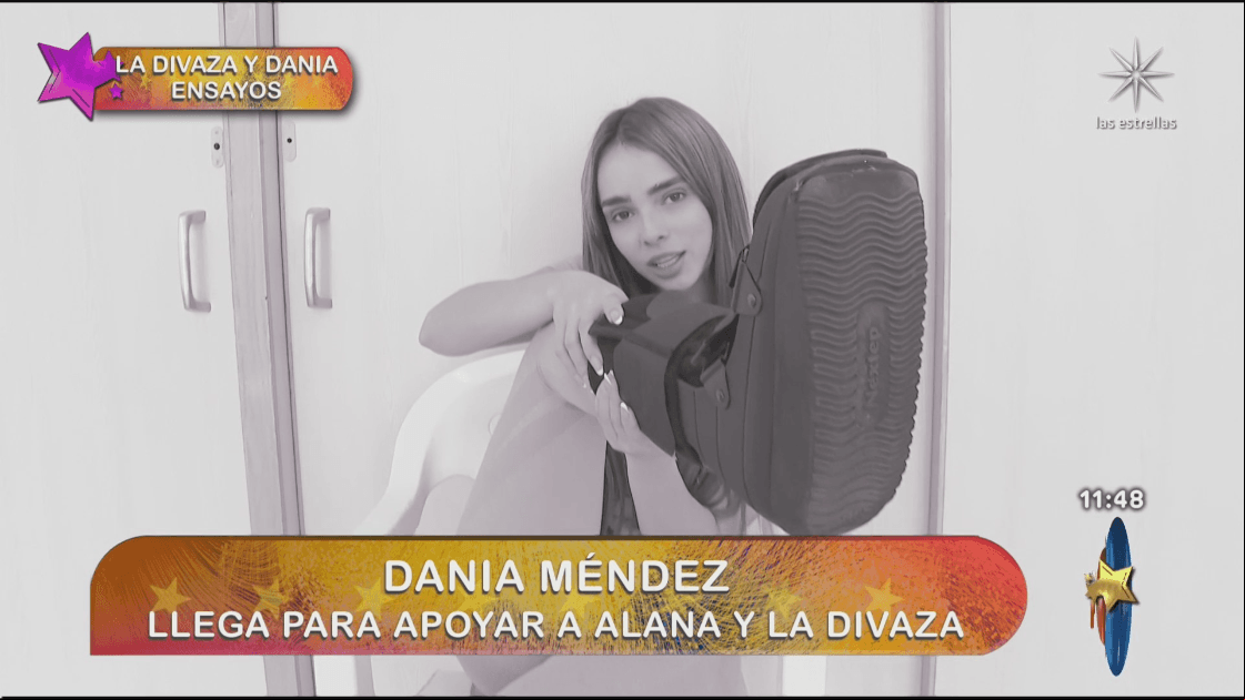 Alana en Las Estrellas bailan en Hoy