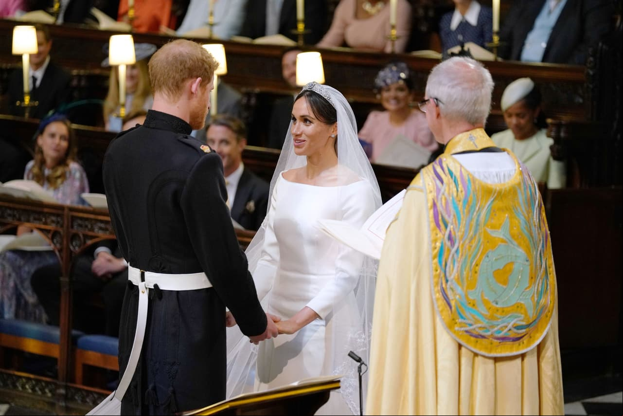 El príncipe Harry y Meghan Markle juraron ser fieles y cuidar el uno del otro.