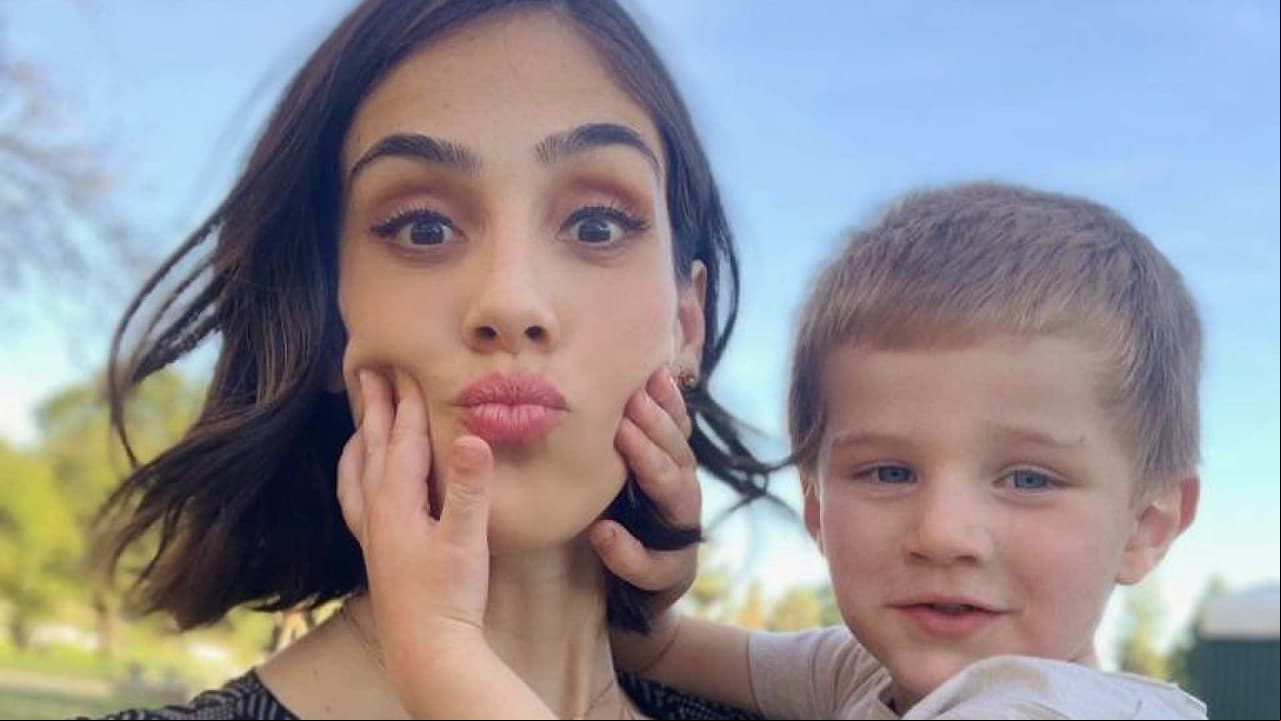 Video: Sandra Echeverría es balconeada por su ocurrente y divertido hijo, Adresito de Lozanne