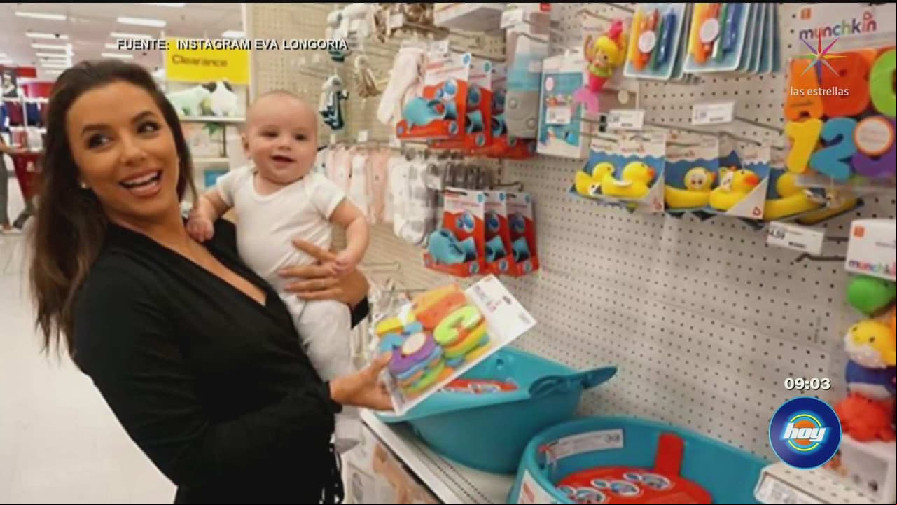 Eva Longoria publica divertidas imágenes junto a su bebé