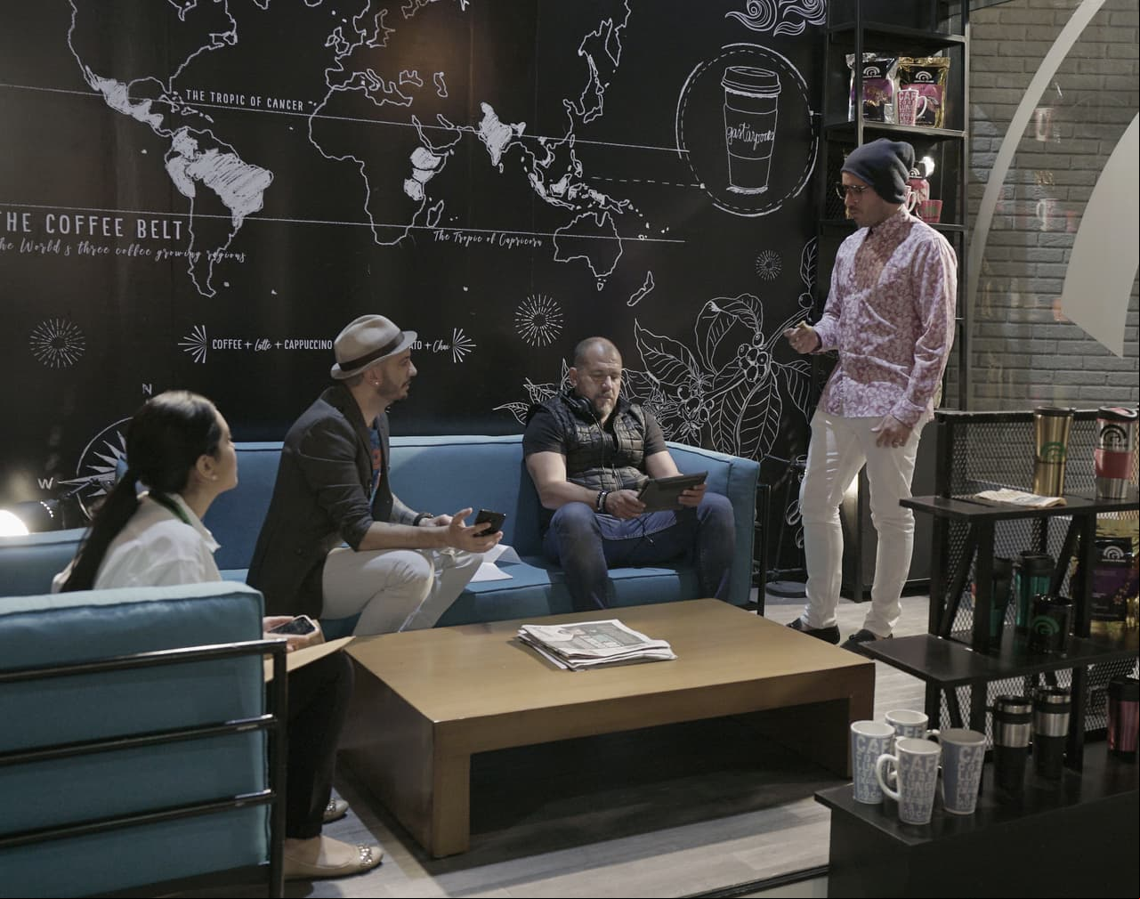 Aquí es donde generalmente se reúnen Fernando y su amigo Luis Alberto