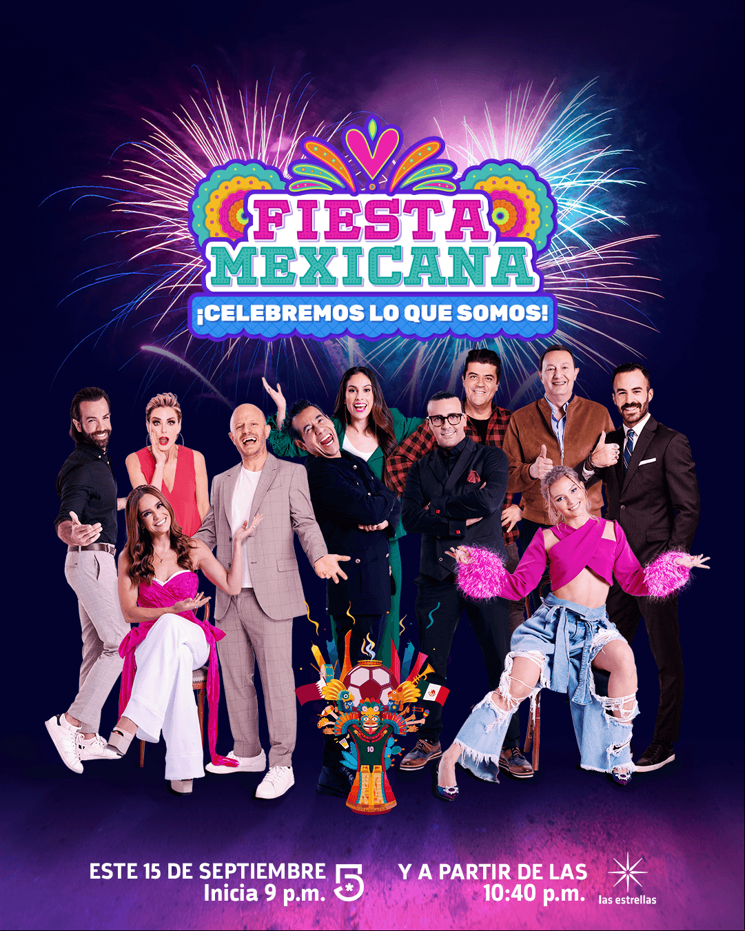 ¡No te pierdas 'Fiesta mexicana', especial del 15 de septiembre con muchas sorpresas!