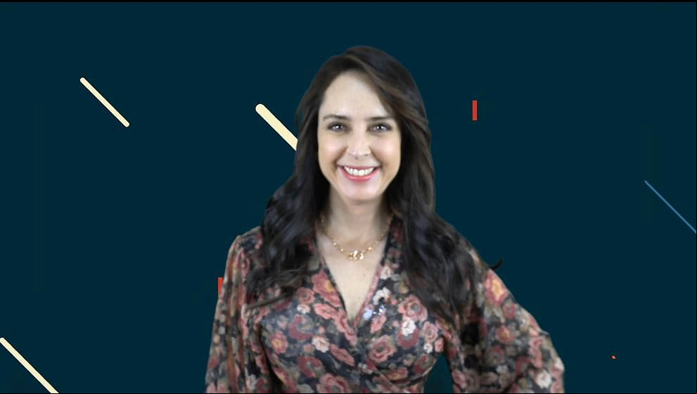 Irán Castillo es su esposa 'Silvina'.