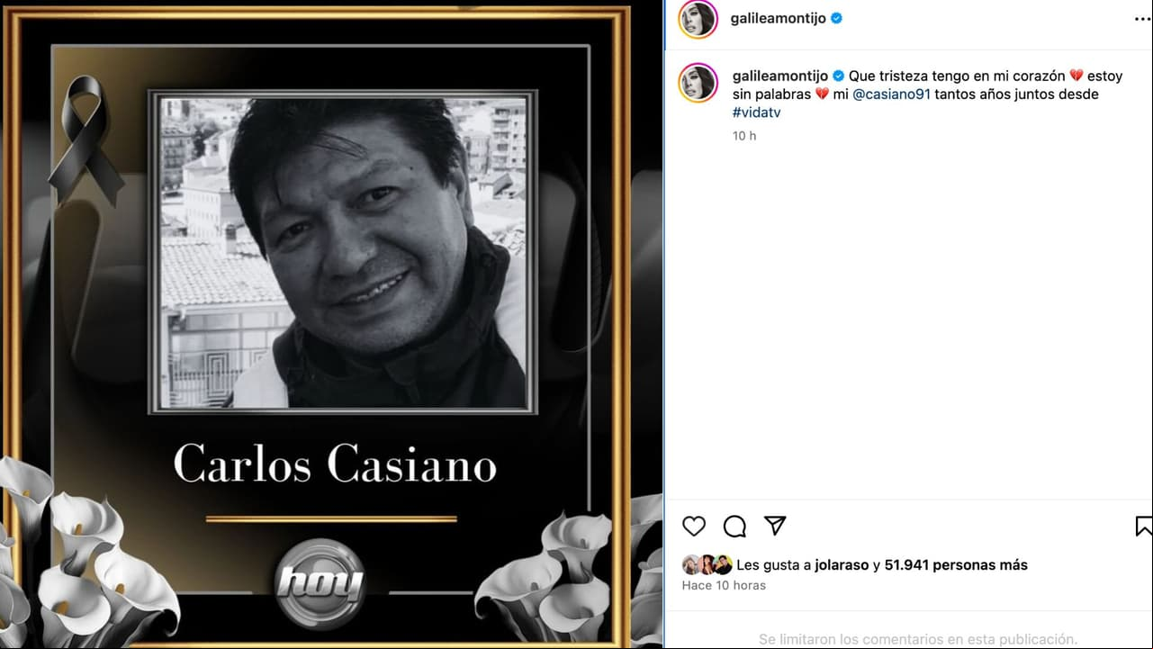 Galilea Montijo se despide tras muerte de exintegrante del programa Hoy.