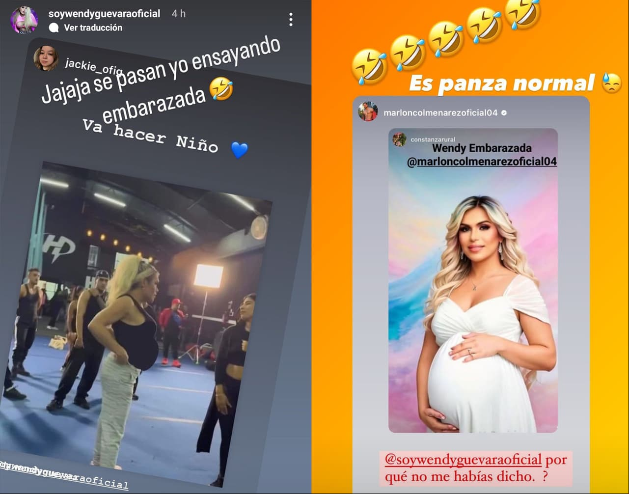 Wendy Guevara 'embarazada'