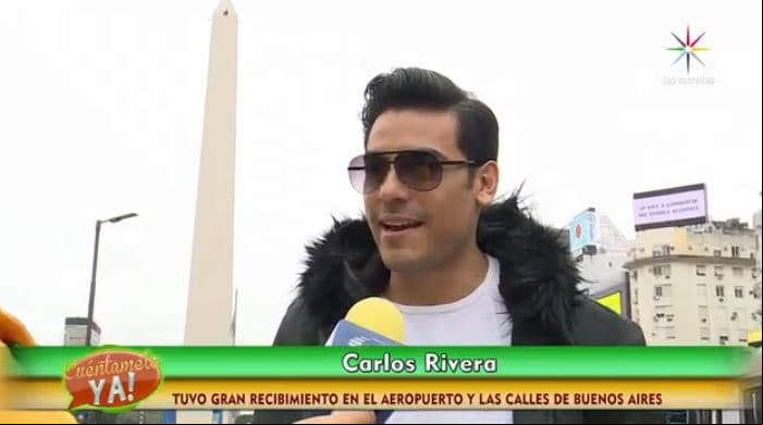 ¡Carlos Rivera conquista Argentina!
