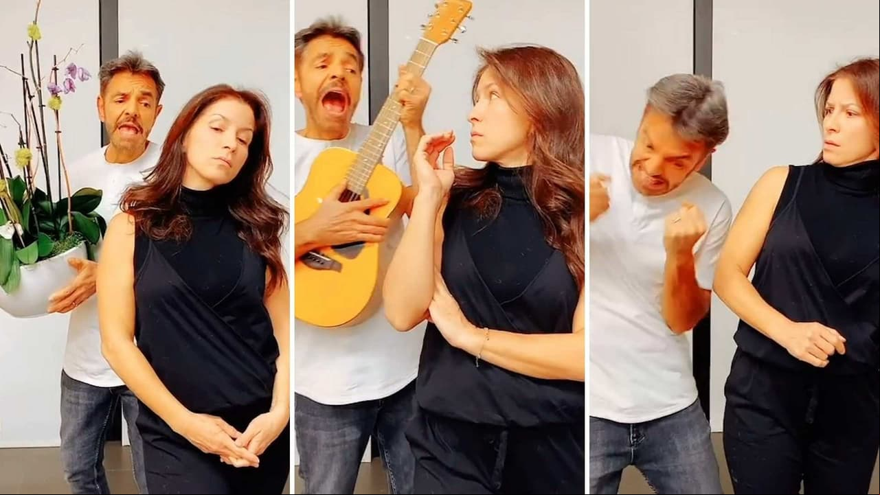 Eugenio Derbez le lleva serenata a su esposa al estilo de 'Ludovico P. Luche': "¡Oh que la chin…!"