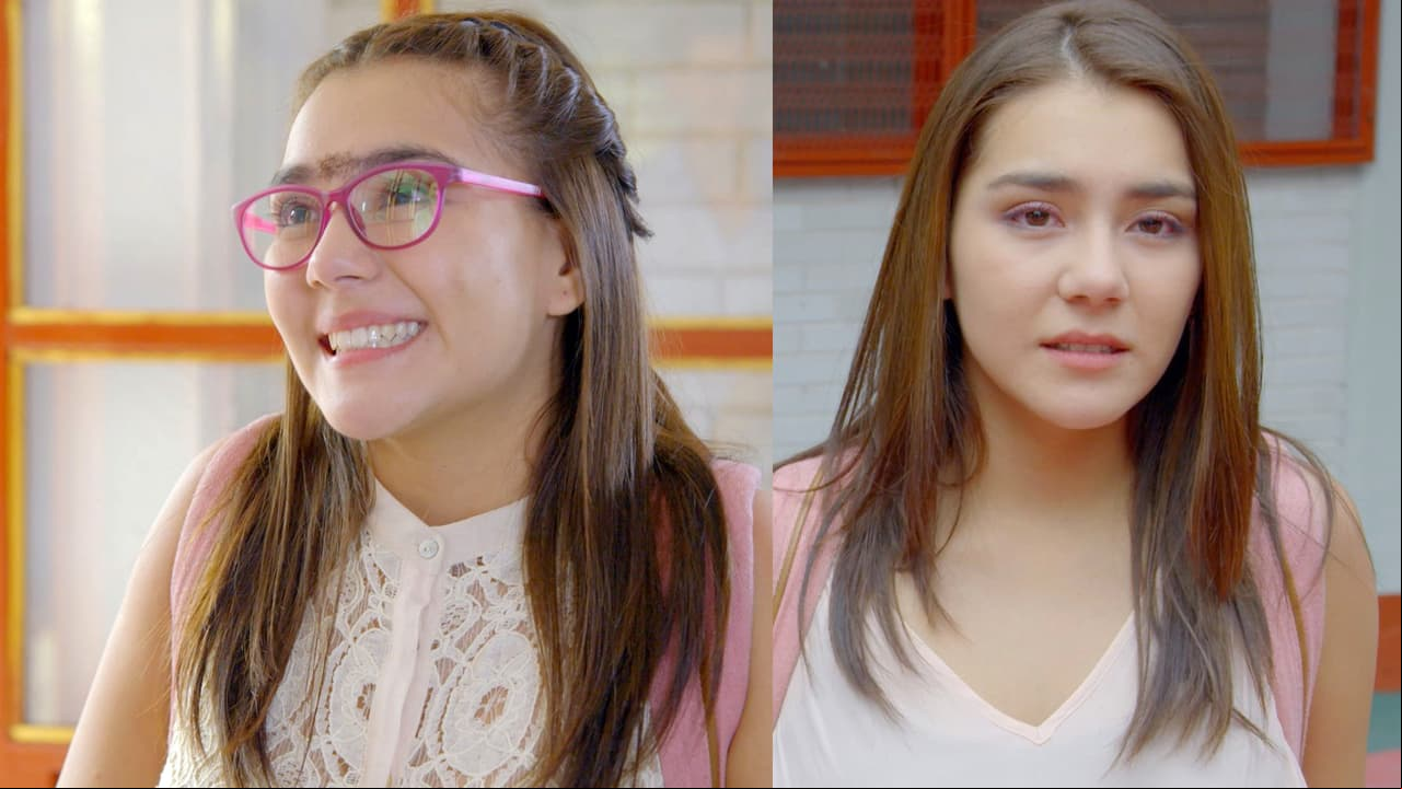 En 'Besando ranas', Belén mejora su físico para enamorar al chico que le gusta.