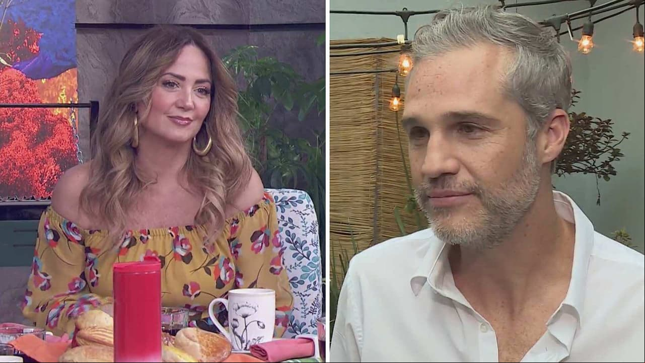 Andrea Legarreta se conmueve al hablar sobre el delicado estado de salud de Juan Pablo Medina