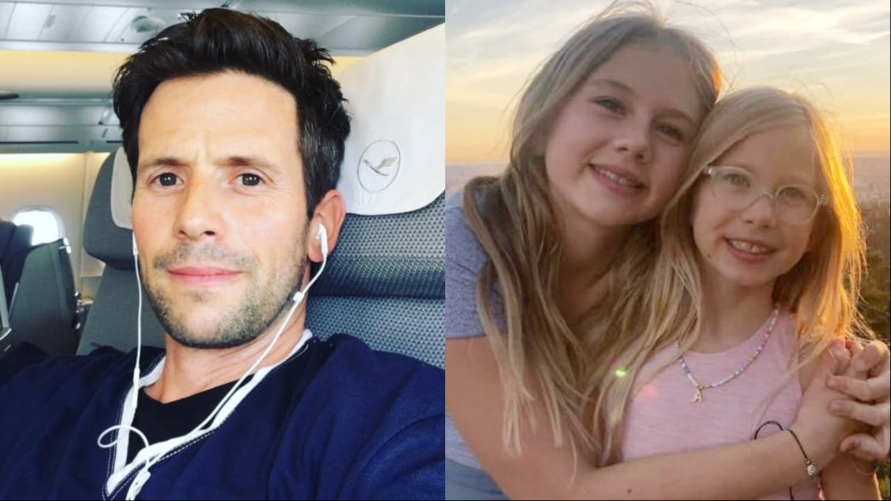 Revelan última foto del actor Christian Oliver horas antes de morir con sus hijas