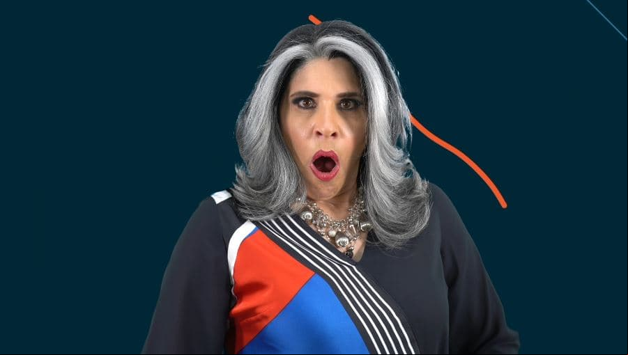 Raquel Garza es la suegra de 'Cándido': 'Doña Cata'.
