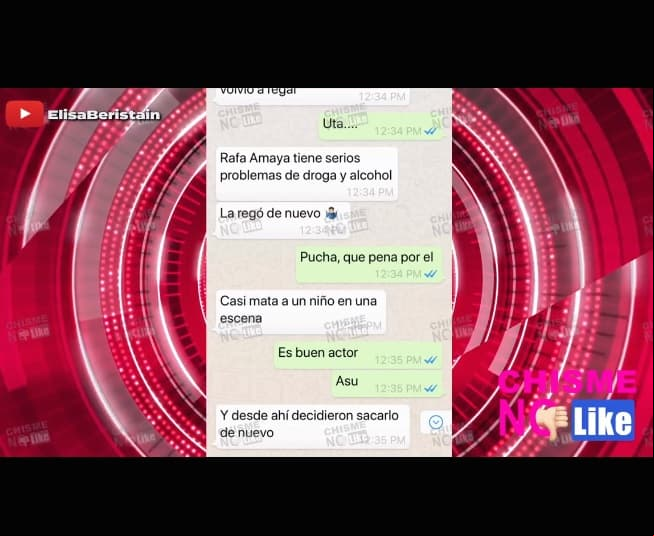 Un miembro de la producción de 'El Señor de los Cielos' detalló que Rafael Amaya llegaba intoxicado a las grabaciones
