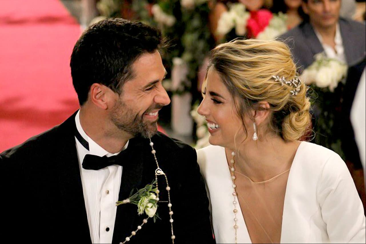 Michelle Renaud dice que se casó de verdad con Matías Novoa
